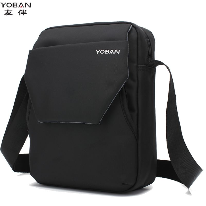 Pánská Taška Přes Rameno Oxford Cloth Casual Bag Messenger Bag Voděodolná Na Ipad Speciální Se Šikmým Křížem