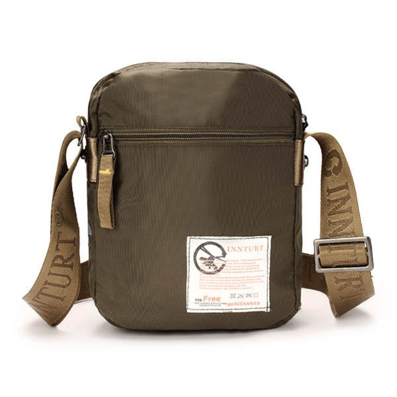 Pánské Oxford Leisure Outdoor Travel Turistika Crossbody Taška Přes Rameno