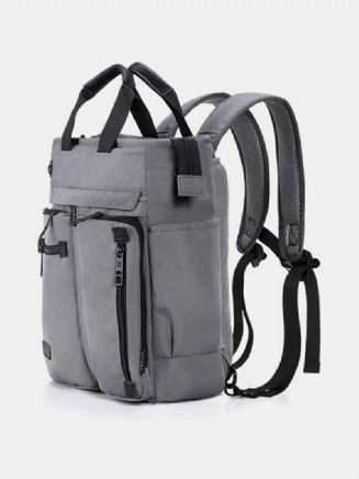 Pánský Multifunkční Nylonový Voděodolný Batoh Business Pevné Crossbody Kabelky Outdoorové