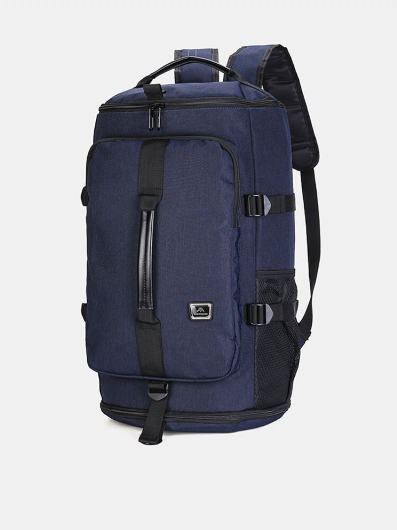 Pánský Nylonový Velký Sportovní Batoh Capaticy Gym Bag