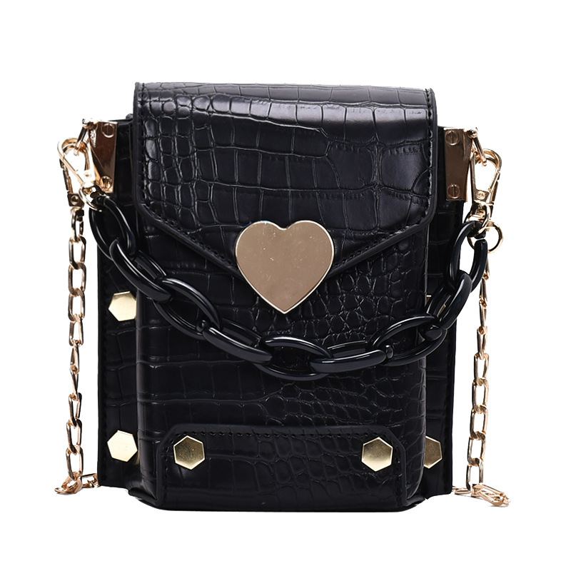 Personalizovaná Kabelka Chain Crossbody Crocodile Pattern Malá Čtvercová Na Jedno Rameno Pro Ženy