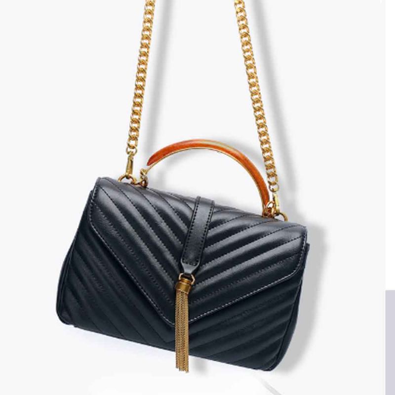 První Vrstva Kabelky Z Hovězí Kůže Fashion Tassel V Ringer Bag Pro Ženy S Retro Půlkruhovou Rukojetí