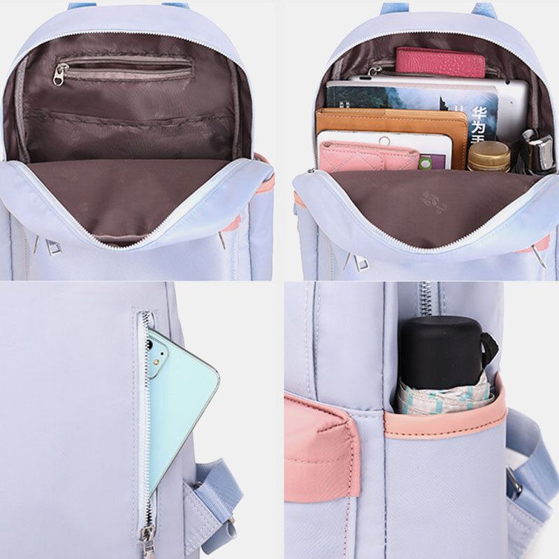 Školní Taška Patchwork Batoh Na Notebook Daypack