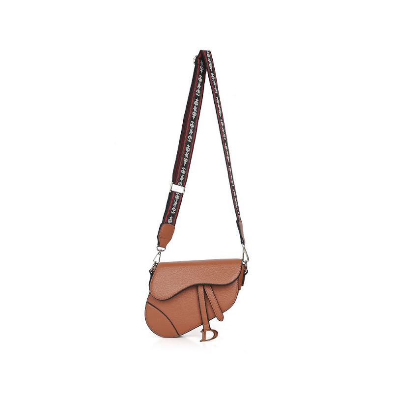 Špičková Taška Crossbody Western Style Broadband Fashion No Match2020 New Spring And Summer Tide Super Hot Net Red Na Sedlo