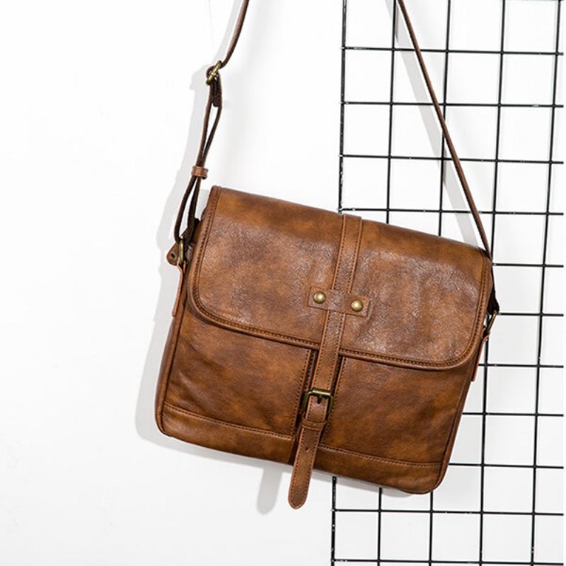 Vintage Casual Messenger Bag Taška Přes Rameno Crossbody Kabelka Pro Muže