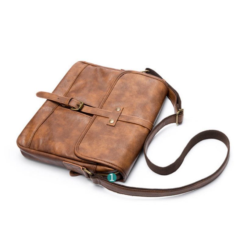 Vintage Casual Messenger Bag Taška Přes Rameno Crossbody Kabelka Pro Muže