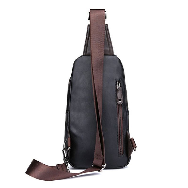 Vintage Outdoor Casual Sport Sling Bag Taška Přes Prsa Crossbody Pro Muže