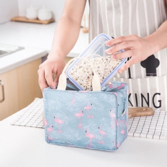 Women Lunchbox Print Storage Bags Roztomilé Kabelky