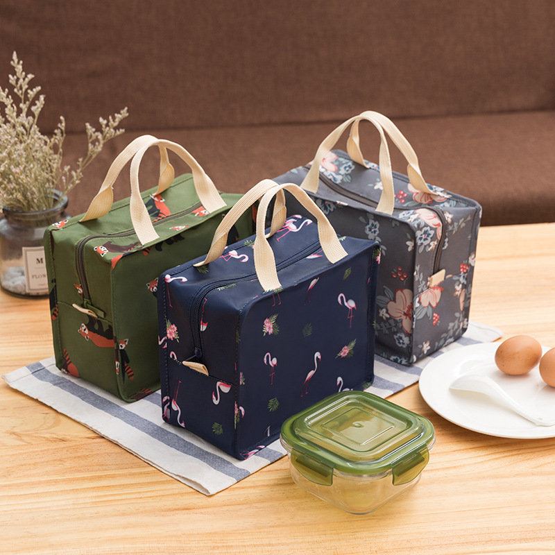 Women Lunchbox Print Storage Bags Roztomilé Kabelky