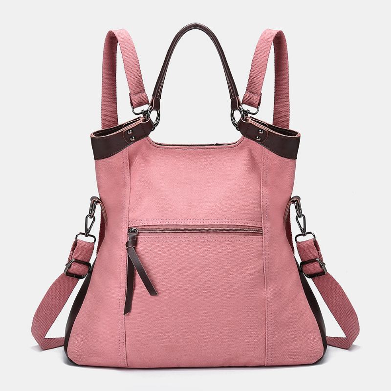 Women Men Multifunkční Plátěná Crossbody Kabelka