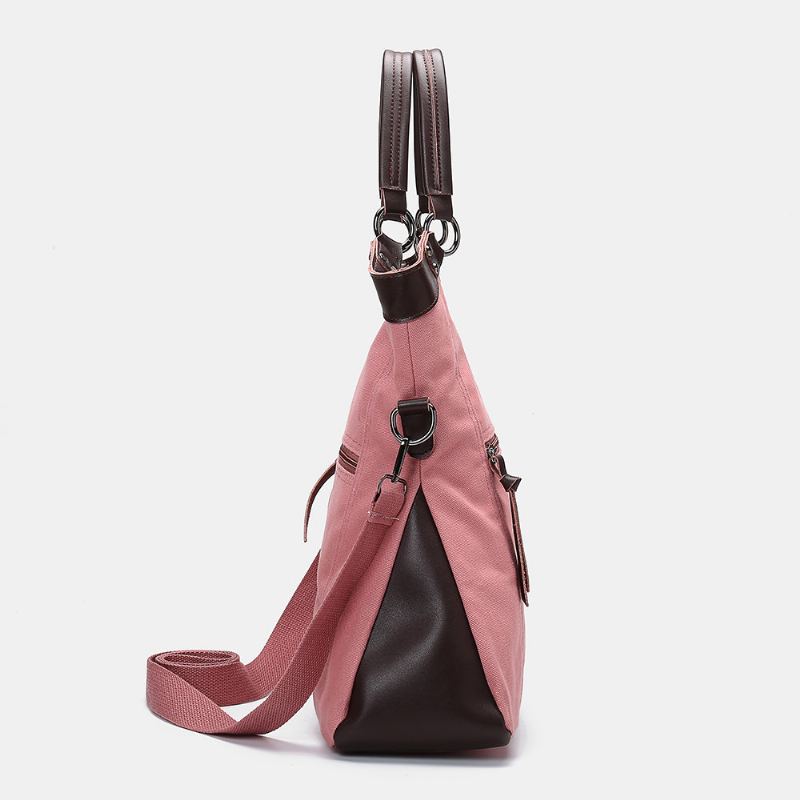 Women Men Multifunkční Plátěná Crossbody Kabelka