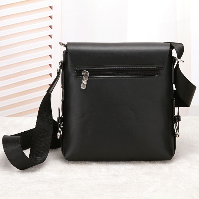 Zahraniční Obchod Pánská Taška Móda Pu Business Přes Rameno Vertikální Crossbody Trendy Pro Volný Čas Hot Výprodej Trend