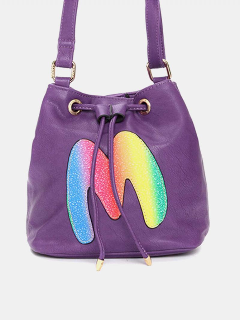 Ženy Candy Color Bucket Casual Crossbody Taška Volný Čas Nákupy Přes Rameno