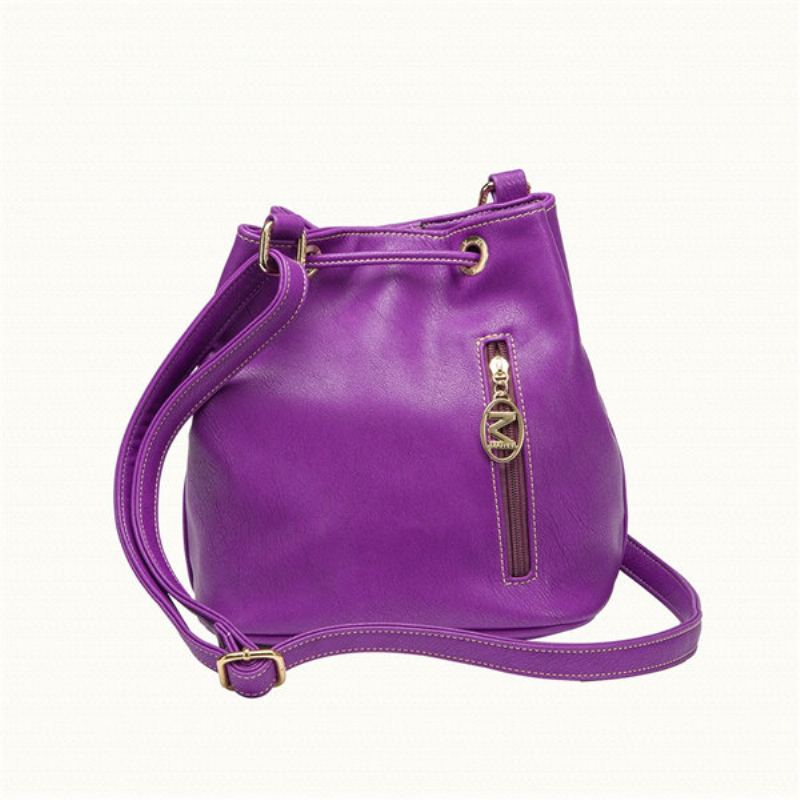 Ženy Candy Color Bucket Casual Crossbody Taška Volný Čas Nákupy Přes Rameno