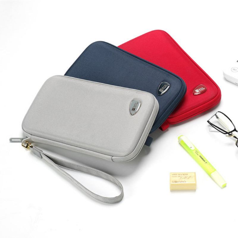 Ženy Muži Nylon Casual Travel Pass Úložná Taška Clutch Wallet Peněženka