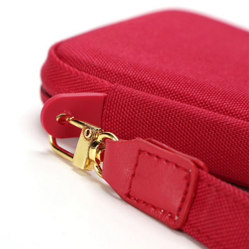 Ženy Muži Nylon Casual Travel Pass Úložná Taška Clutch Wallet Peněženka