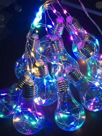 10 Žárovek Led String Fairy Light Visící Světluška Party Svatební Home Decor