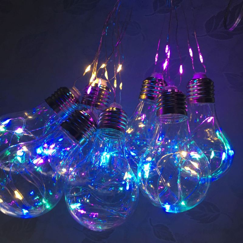 10 Žárovek Led String Fairy Light Visící Světluška Party Svatební Home Decor