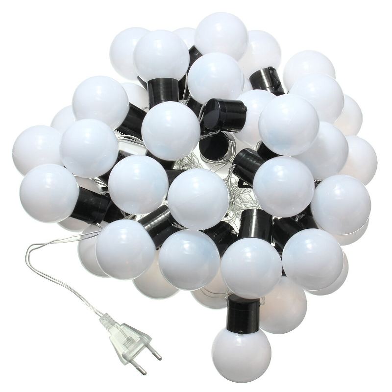 10m 38 Koulí Led String Fairy Lights Party Vánoční Svatba Sváteční Lampa 220v Eu Plug