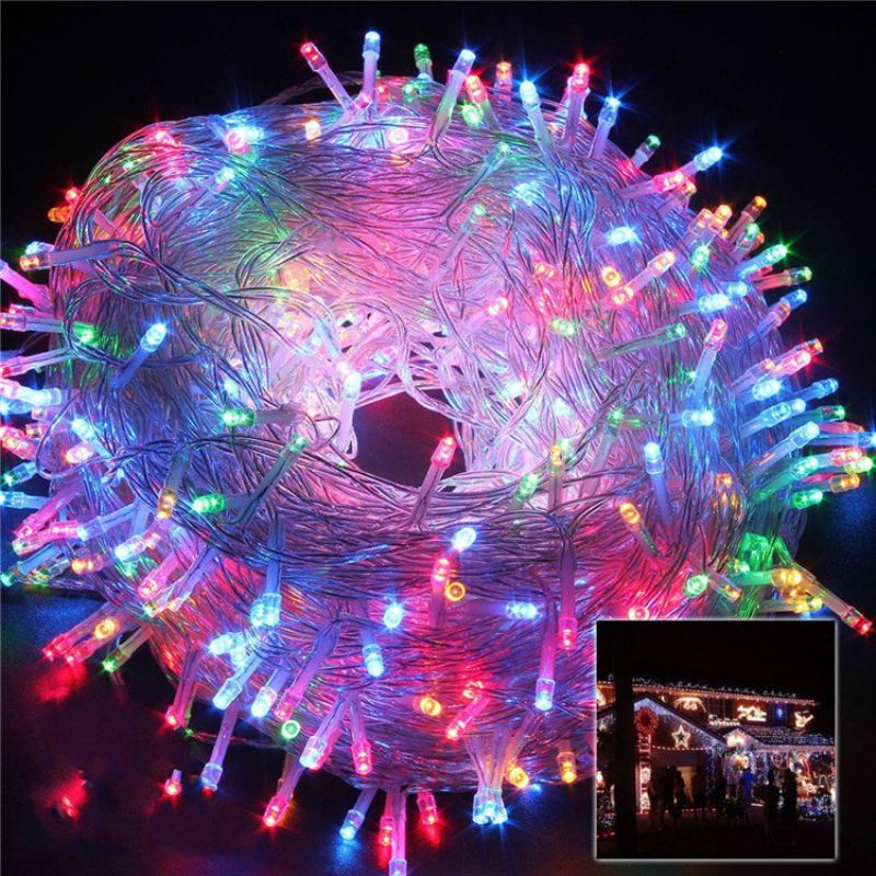 300led 30m Pohádkové Vánoční Řetězové Osvětlení Party Home Yard Decor