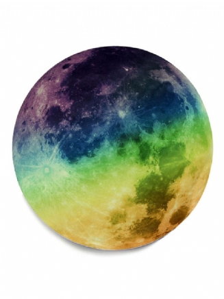 30cm Noční Osvětlení Moon Luminous Stickers Pvc Home Sticker Dětská Výzdoba Herny Vánoční Dárek