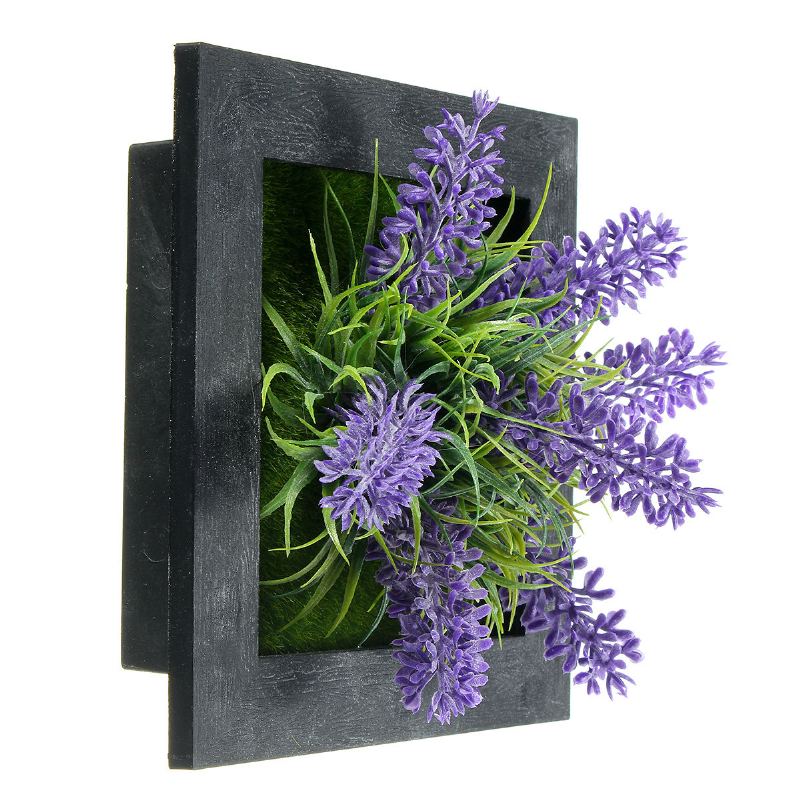 3d Krása Creative Plant Frame Wall Art Decoration Umělá Květina Domácí Dekorace