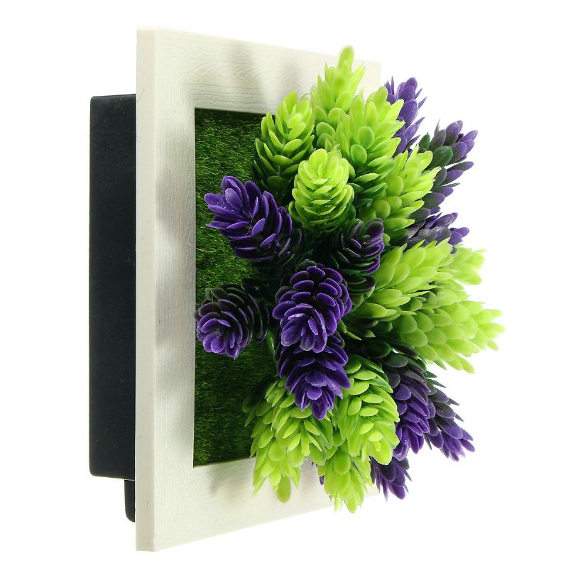 3d Krása Creative Plant Frame Wall Art Decoration Umělá Květina Domácí Dekorace