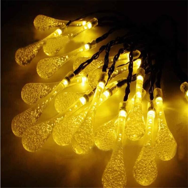 4.8m 20led Baterie Bubble Ball Fairy String Lights Zahradní Párty Vánoční Svatba Domácí Dekor