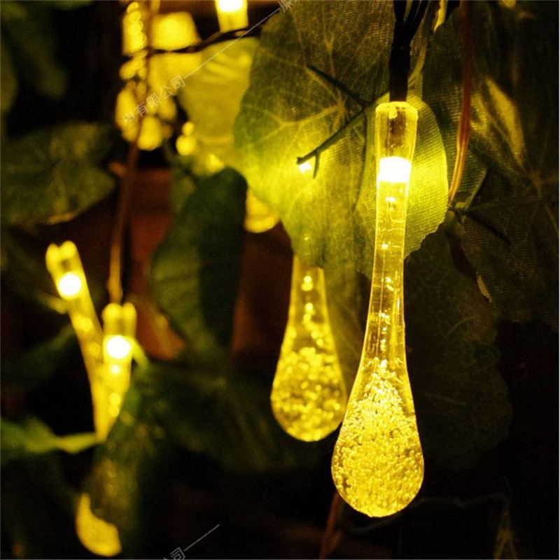 4.8m 20led Baterie Bubble Ball Fairy String Lights Zahradní Párty Vánoční Svatba Domácí Dekor