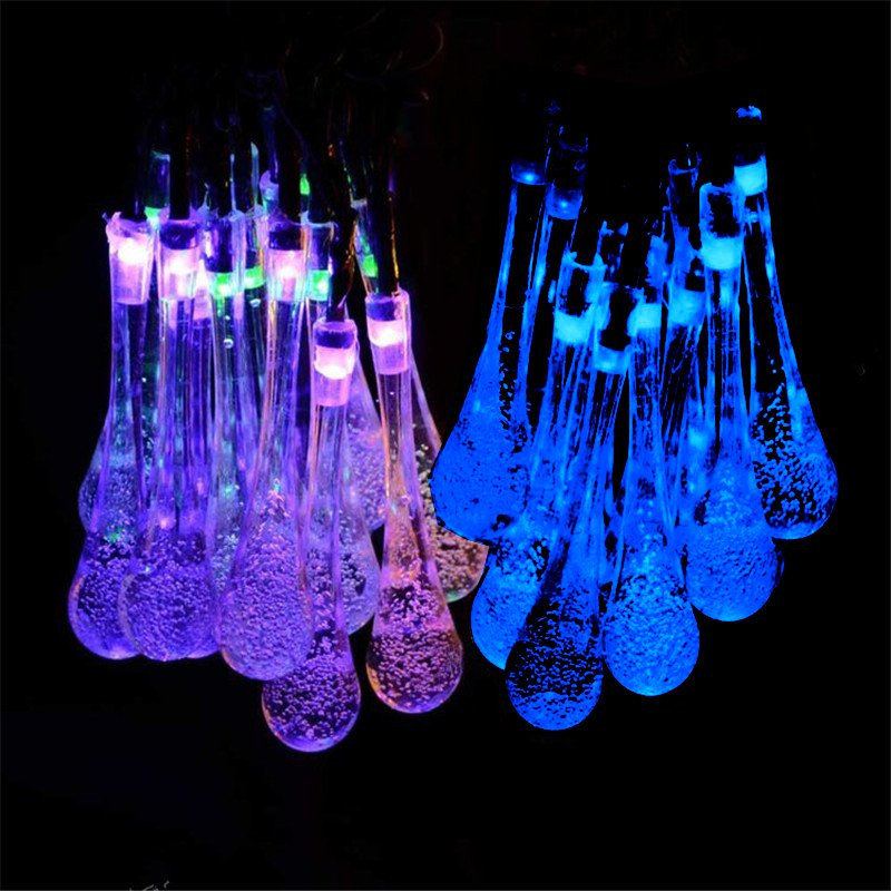 4.8m 20led Baterie Bubble Ball Fairy String Lights Zahradní Párty Vánoční Svatba Domácí Dekor