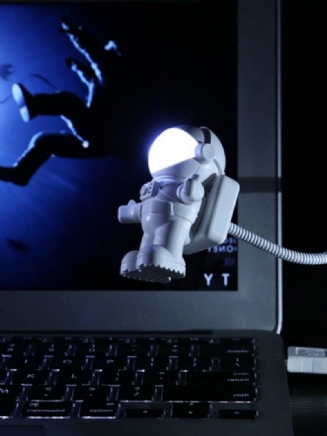 Astronaut Led Night Light Usb Noční Světlo Creative Usb Book Počítačová Stolní Lampa