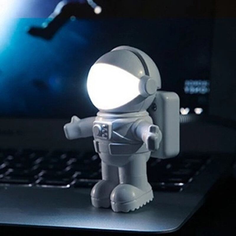 Astronaut Led Night Light Usb Noční Světlo Creative Usb Book Počítačová Stolní Lampa