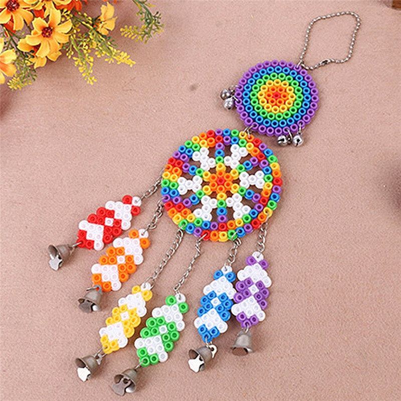 Diy Dream Catcher Windbell Kit Perler 5mm Fuse Beads Dětská Řemeslná Hračka Dekor