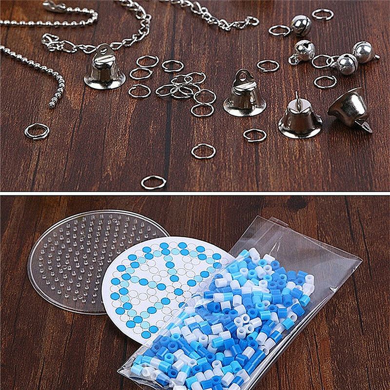 Diy Dream Catcher Windbell Kit Perler 5mm Fuse Beads Dětská Řemeslná Hračka Dekor