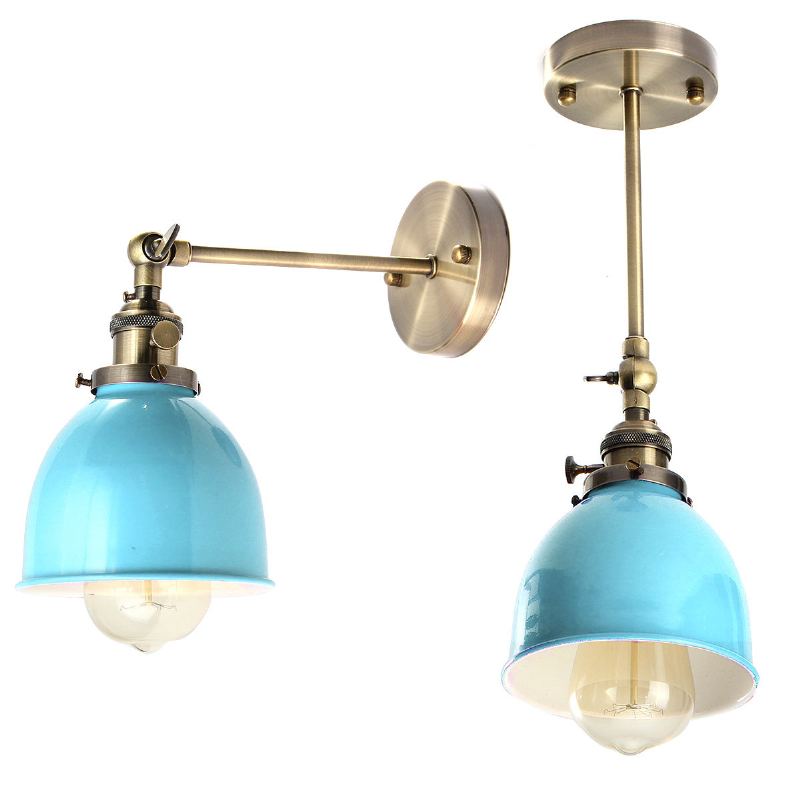 E27 Moderní Retro Vintage Nástěnné Svítidlo Edison Nástěnná Žárovka Tvar Lampy Kavárna Bar Káva