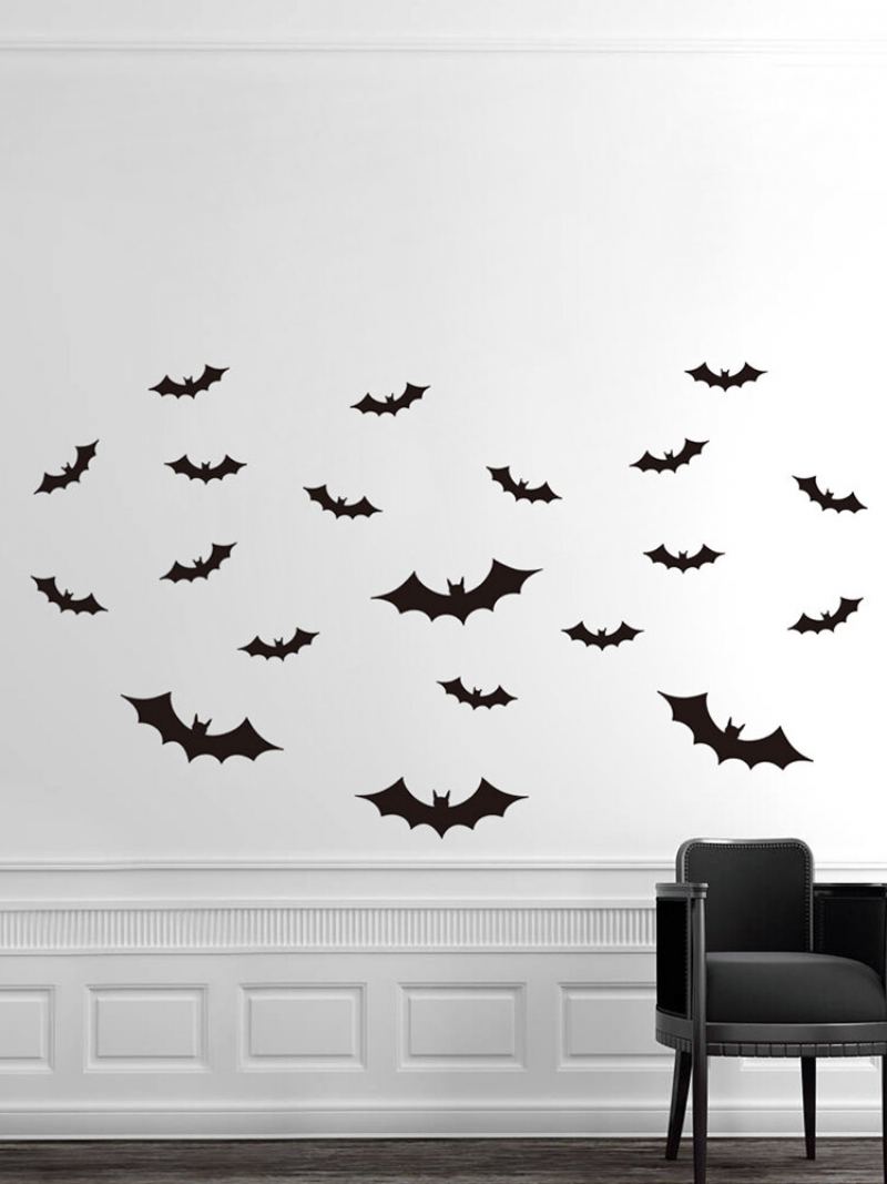 Halloween Diy Pvc Bat Samolepka Na Zeď Home Decoration Baby Room Tapeta Pro Dětský Pokoj