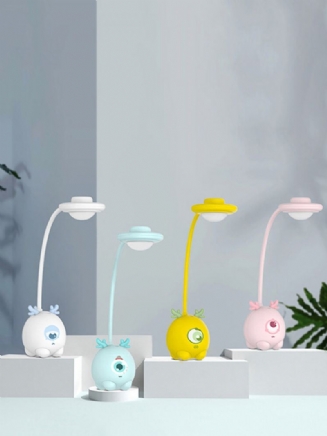 Jelení Hadicová Stolní Lampa Skládací Usb Nabíjecí Led Stmívací Noční Světlo V Ložnici