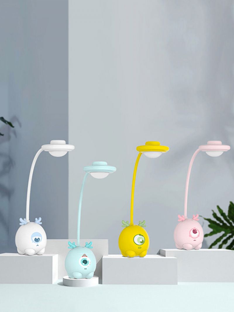 Jelení Hadicová Stolní Lampa Skládací Usb Nabíjecí Led Stmívací Noční Světlo V Ložnici