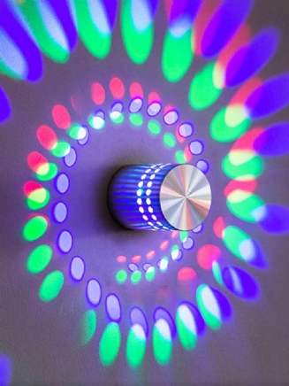 Kreativní Led Barevná Světla Do Uličky Moderní Nástěnná Lampa Ktv Bar Mood Home Decor