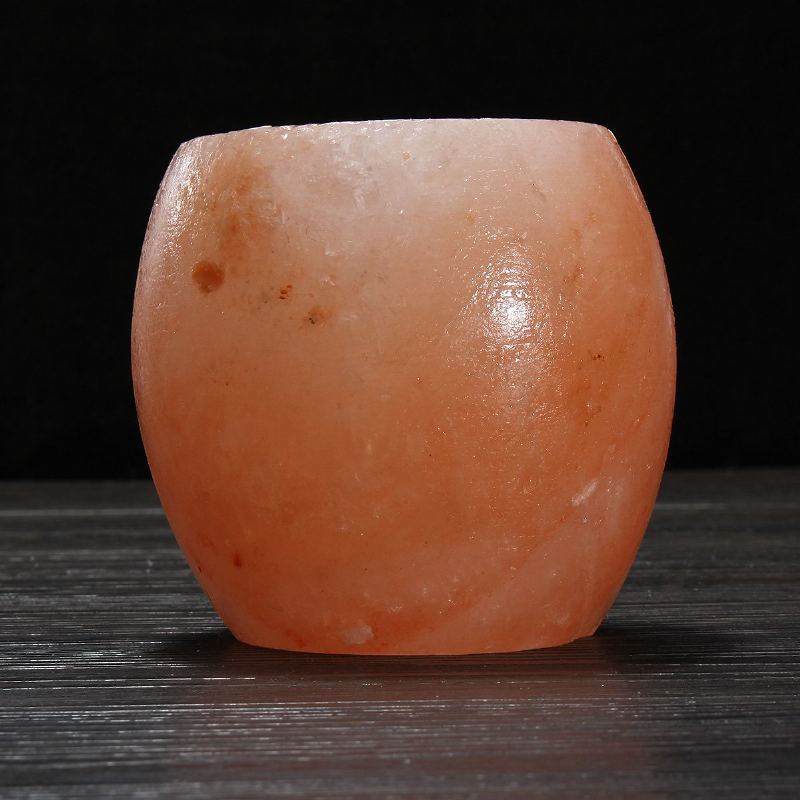 Křišťálový Noční Svícen Natural Salt Rock Tealight Čištění Vzduchu Stolní Lampa