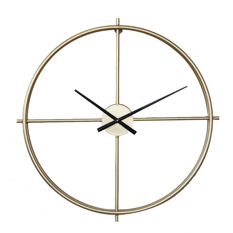 Kulaté Nástěnné Hodiny Quartz - Minimalistické S Moderním Designem