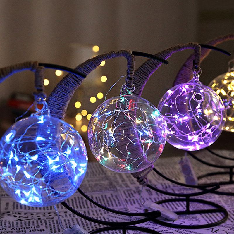 Led Noční Světlo Ručně Vyráběné Ratanové Koule Kované Železné Rámy Creative Home Light Decor