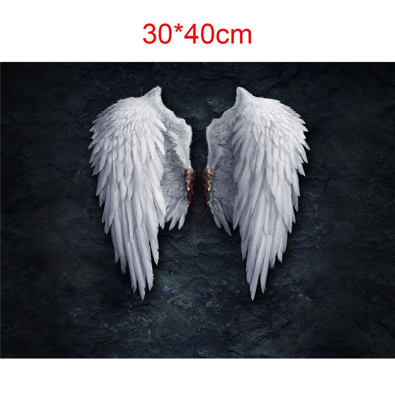 Nezarámovaná Móda Angel Wings Abstraktní Nástěnná Malba Obývací Pokoj Ložnice Artwork Decor