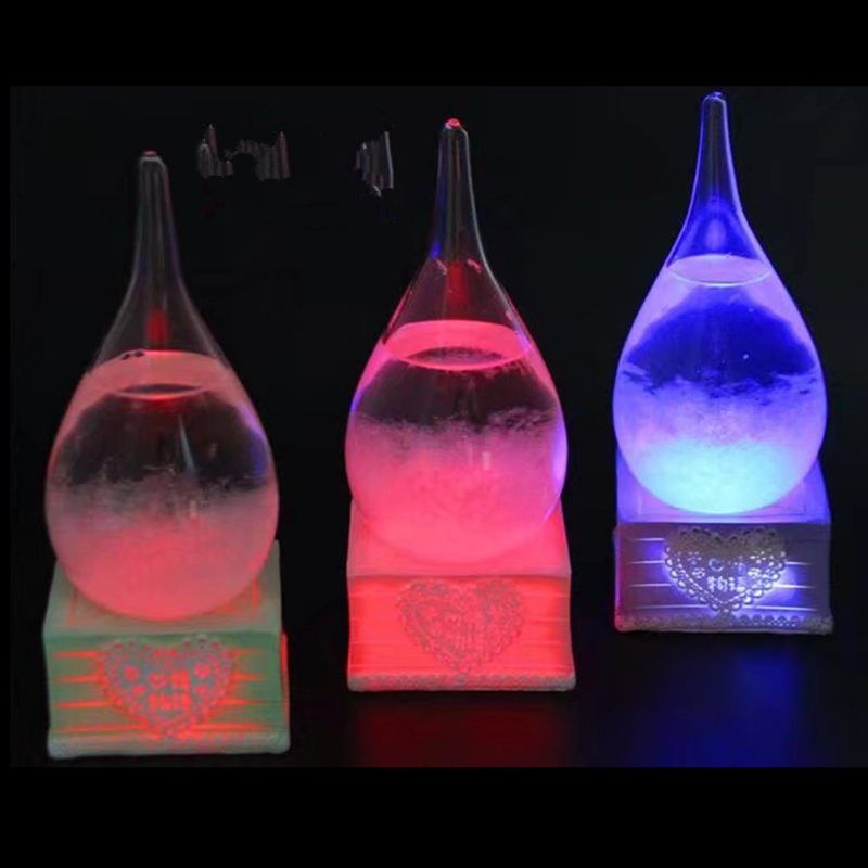 Předpověď Počasí Crystal Drop Tvar Vody Storm Glass Domácí Dekorace Vánoční Dárky