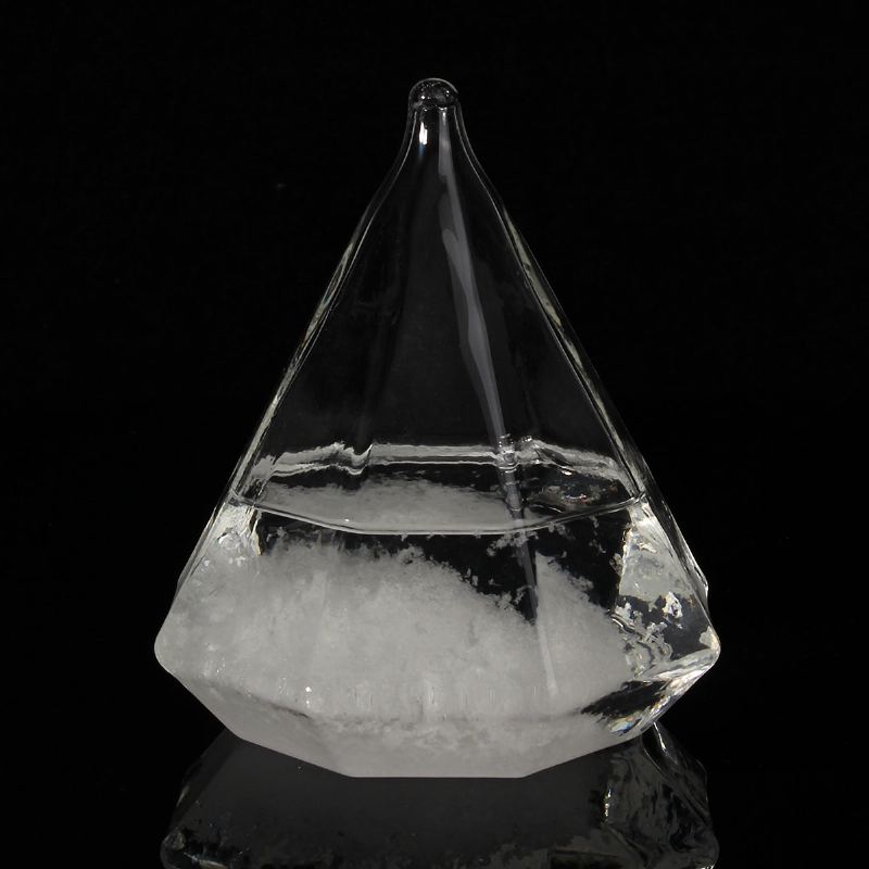 Předpověď Počasí Crystal Storm Glass Creative Home Decor Vánoční Dárek Diamond Shape