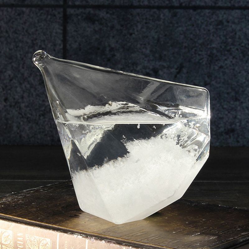 Předpověď Počasí Crystal Storm Glass Creative Home Decor Vánoční Dárek Diamond Shape