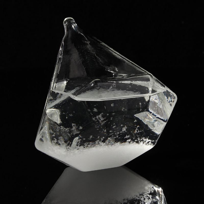 Předpověď Počasí Crystal Storm Glass Creative Home Decor Vánoční Dárek Diamond Shape