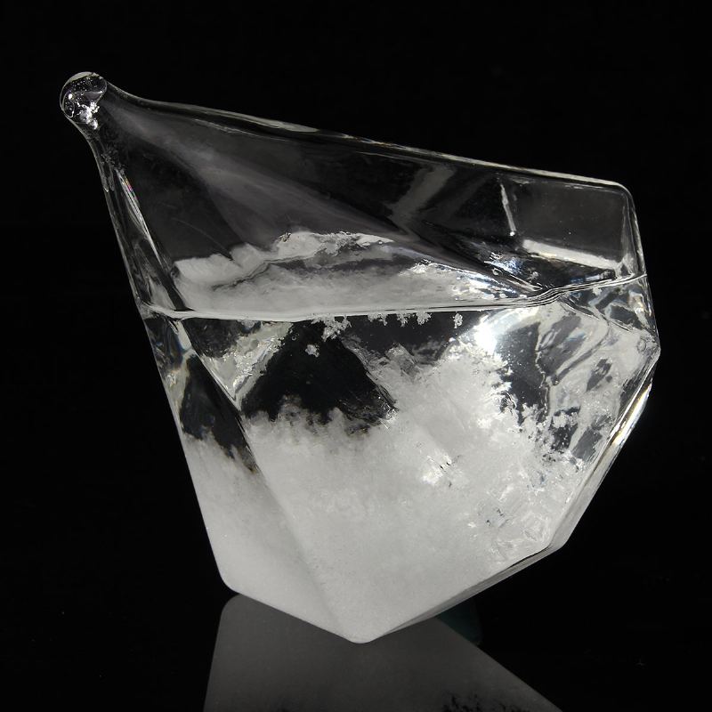 Předpověď Počasí Crystal Storm Glass Creative Home Decor Vánoční Dárek Diamond Shape