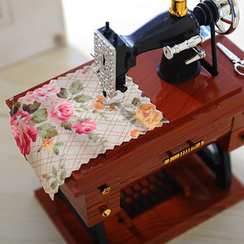 Pro Elise Music Box Klasický Šicí Stroj Creative Craft Domácí Dekorace Dárek K Narozeninám