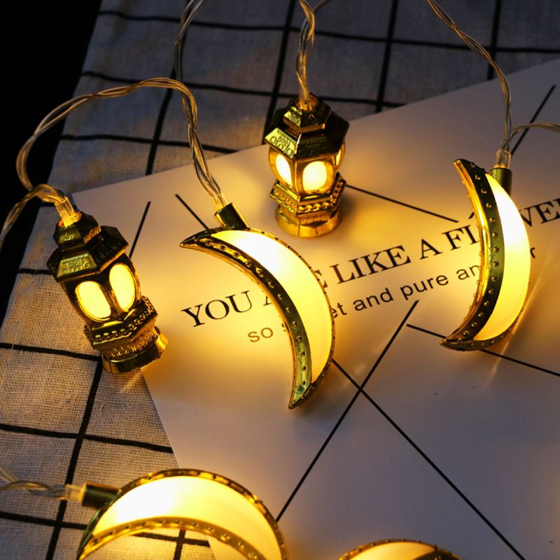 Ramadan A Eid Decor Lights Led Světla Home Party Favor Pěkná Led String Lighting